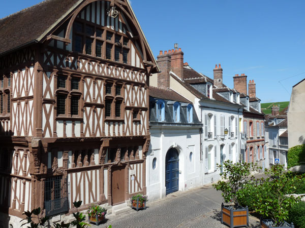 Maison à pans de bois à Joigny